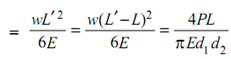 692_Evaluate elongation because of self weight of tapering rod.png